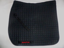 BACK ON TRACK Dressur Schabracke, schwarz, guter gebrauchter Zustand!