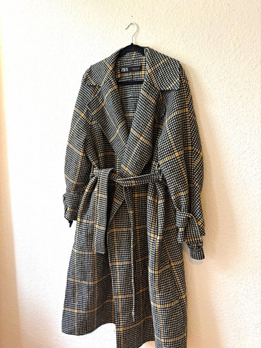 Zara damen mantel kariert - mantel,
