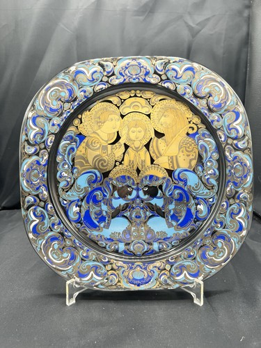 Rosenthal weihnachtsglasteller - rosenthal,