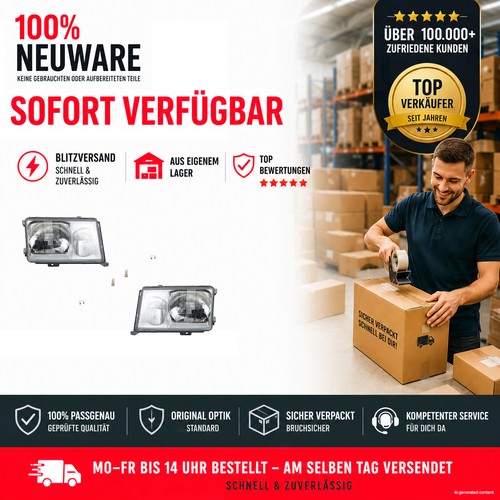 Scheinwerfer set halogen - scheinwerfer,