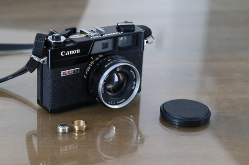 Canon canonet iii - canonet, g-iii
