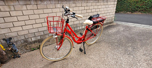 Fischer city bike - bike, rot