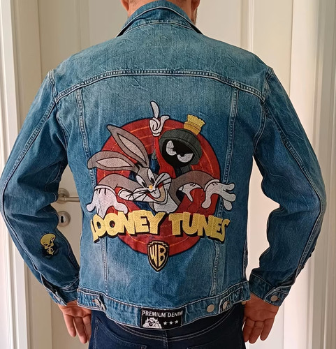 Looney tunes jeansjacke denim - looney,