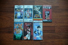 STREET FIGHTER II 7x SINGLE CD 8cm COLLECTION JAPAN ANIME SOUNDTRACK CAPCOM SF2