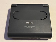 Sony ICF-CD1000 Radiowecker mit CD Player Spieler FM AM Radio Uhr Reisen