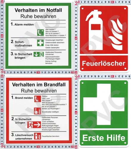 Verhalten brandfall notfall - verhalten, brandfall,un-notfall
