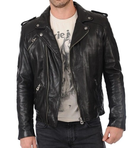Herren motorrad echt leder - herren,