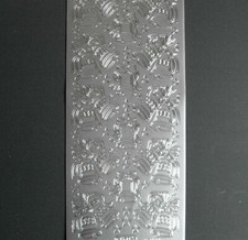 Sticker Klebesticker Bordüren Weihnachten Sterne Kerzen Ornamente gold silber