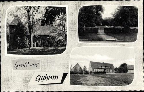 Hesedorf gyhum gruß aus - ak,