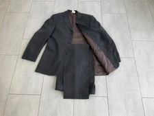 HUGO BOSS  Leinen-Anzug Gr. 50 grau-braun