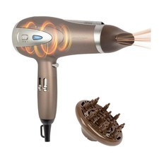 Fön Profi Haartrockner 2200 Watt Ionen Föhn Proficare PC-HTD 3113 braun