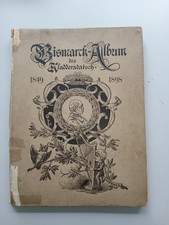 Altes Buch Bismarck-Album des Kladderadatsch 1849-1898  1898 !