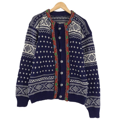 Strickjacke blau nordisch - strickjacke,