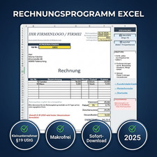 Rechnungsprogramm Excel