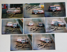 FRANK BIELA ,Mercedes,DTM ,ca. 1990 , 8 Fotos Unfall ,alle signiert,Autogramm