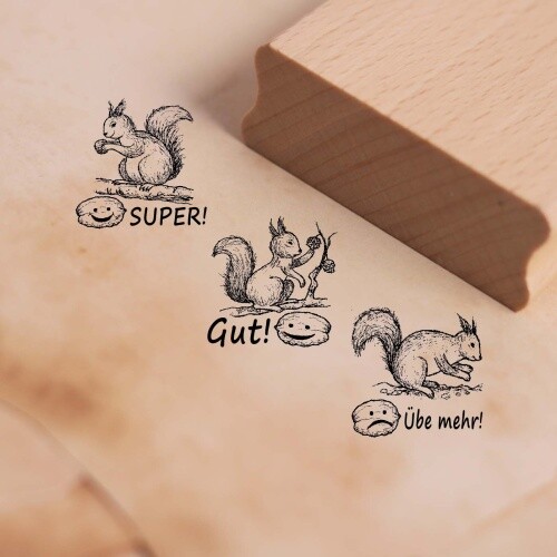 Lehrerstempel eichhörnchen - lehrerstempel, im