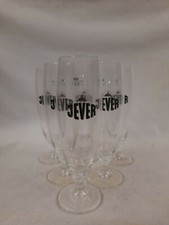 Jever Bierglas 6x 0,2 l Tulpe Glas Gastro Bierglas glatter Fuß