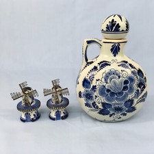 Antike Delft Salz- und