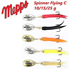TOP Angebot! MEPPS SPINNER Aglia Flying C 10/15/25 g Buntfarben Hecht Kunstköder