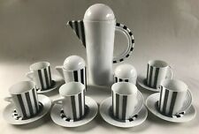 KAFFEESERVICE Mid-Century CUPOLA STRADA Bellini Rosenthal Studio Line Selb ~1985