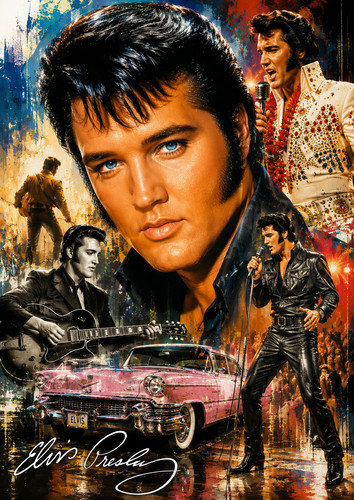 Elvis presley the king - ✨,