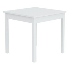 Esstisch - weiß - 80x80 cm