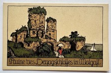 AK Steindruck Ak Wolgast in