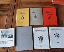 Konvolut 7 Bücher Tübingen Burschenschaften Verbindung Corps Wingolf Nibelungen