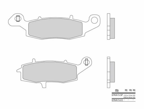 Brembo street sintermetall - street,