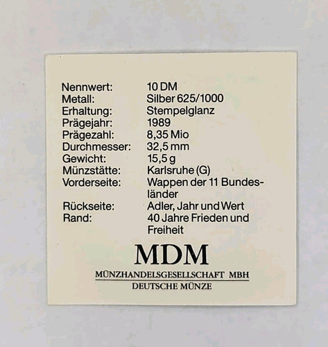 Mdm zertifikat 10 dm - 10,