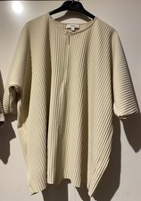 COS Bluse L Creamfarbig Elegant