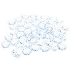  50 Pcs Transparente Knöpfe