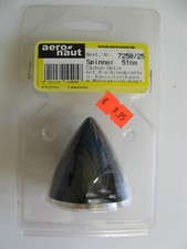 Aeronaut: 2-Blatt Spinner mit Alurückplatte 51 mm - Carbon-Optik #7258/25