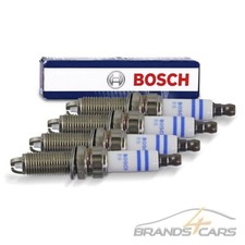 4x BOSCH ZÜNDKERZE FÜR BMW 1-ER E81 116 118 120 3-ER E90 318 320 5-ER E60 520