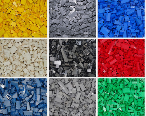 Lego 100 dachsteine - lego,