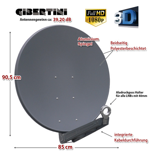 Gibertini sat antenne op85se - gibertini,