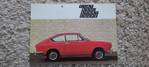 Original prospekt fiat 850 - original,