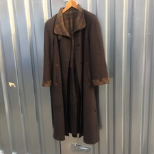 Hensel und Mortensen Alpacca Loden Mantel  Gr. 42-44 braun gebraucht