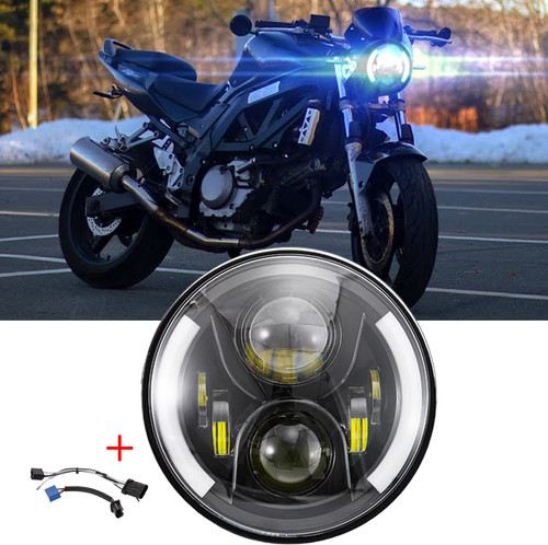 Zoll motorrad led - 7'',