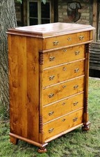 Antiker Biedermeier Vertiko Dielenschrank  Kleiderschrank  Küchenschrank Vintage