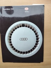 Alte Info Presse Mappe Audi Modelljahr 1983 Ohne Inhalt  Sammeln Auto
