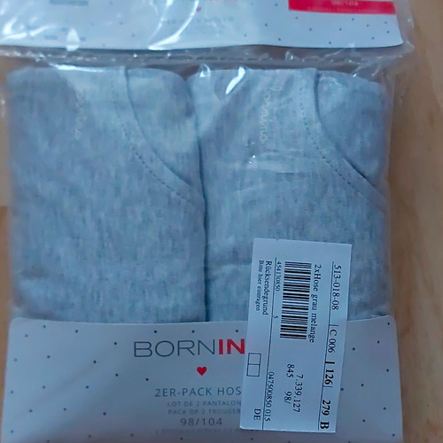 Bornino 2er pack - bornino, babyhosen