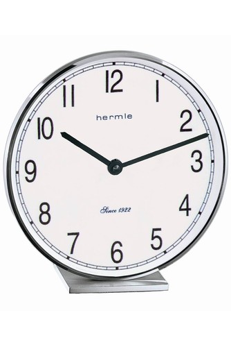 Hermle fremont tischuhr - hermle, chrom
