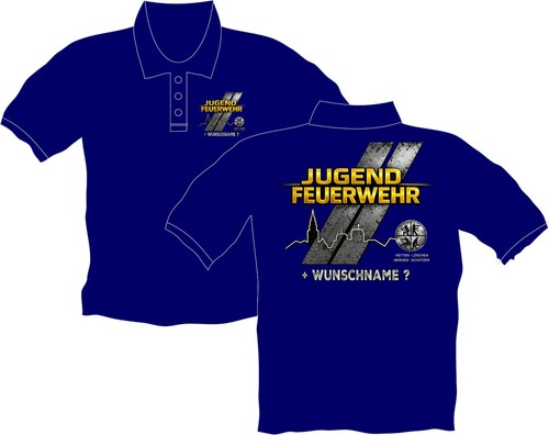 Jugendfeuerwehr polo shirt - jugendfeuerwehr,