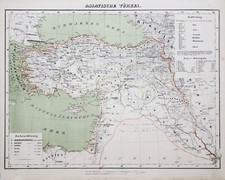 Türkei Original Lithografie