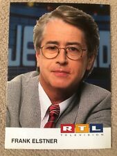  Frank Elstner Autogrammkarte - selten -  RTL Television  -  deutscher Moderator