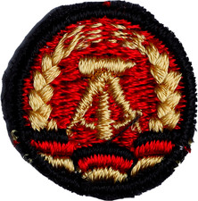 DDR Aufnäher Kokarde Wappen