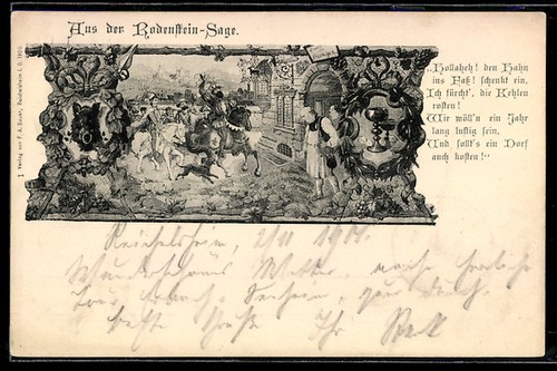 Szene aus der - ak,
