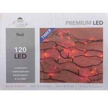 LED Lichterketten Weihnachten innen und Aussen 4 Farben 120 - 200 LED