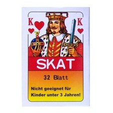 12x Skatkarten / 32 Blatt Skat Karten Spielkarten Französisches Blatt Skatspiel